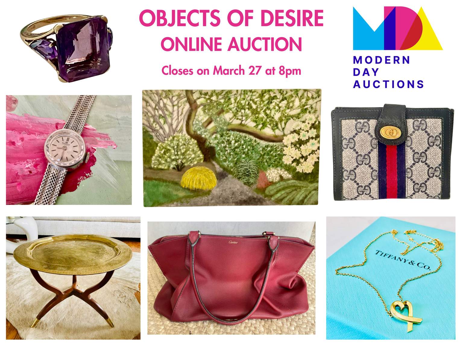 Objects of Desire Online Auction