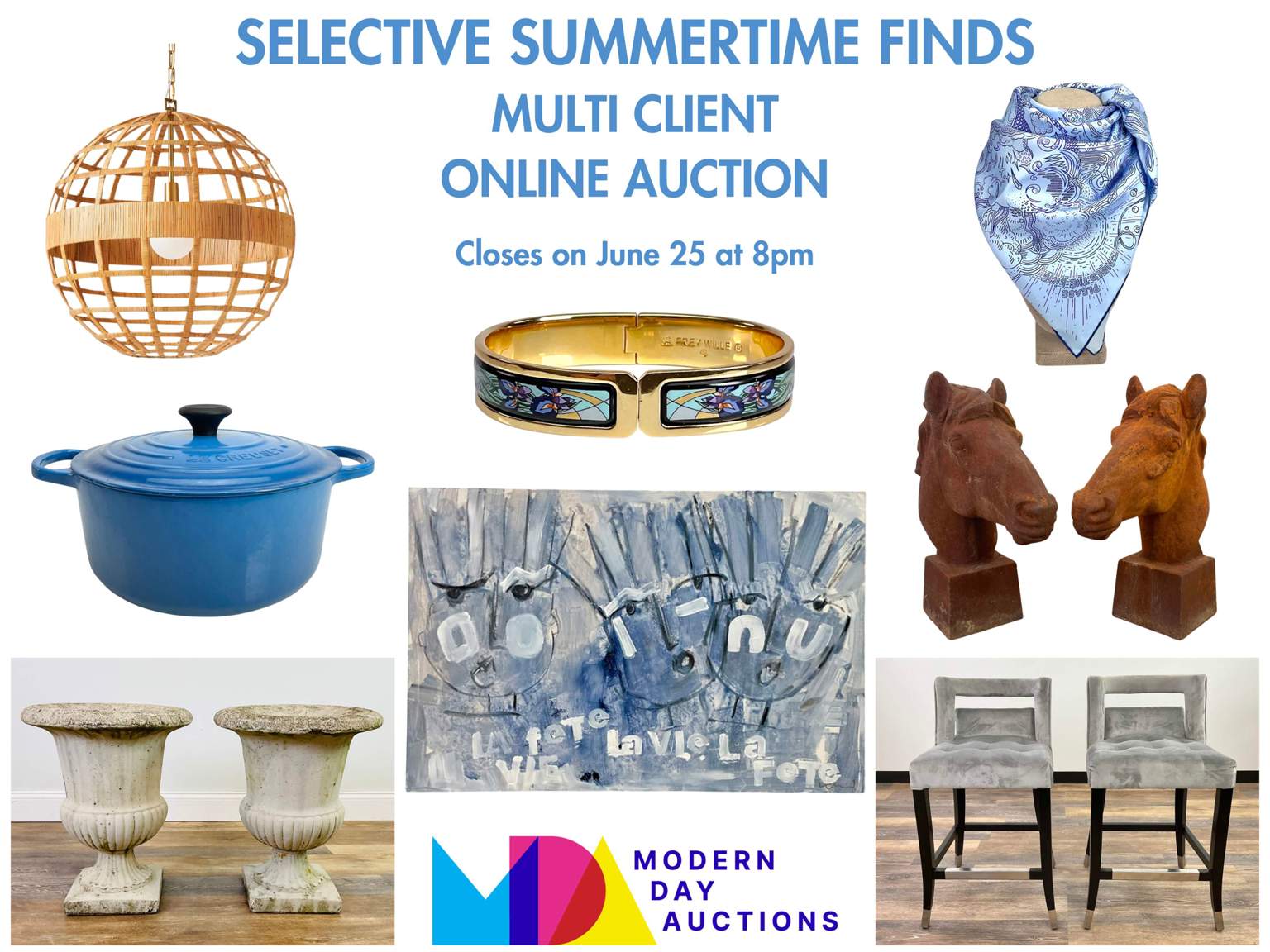 Selective Summertime Finds Multi Client Online Auction
