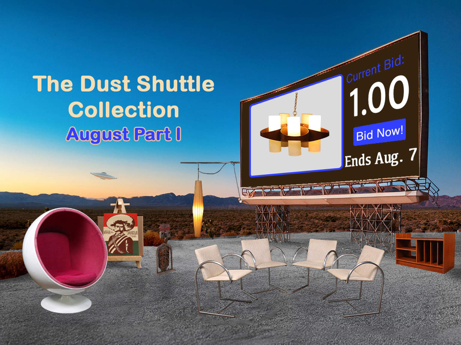 Dust Shuttle Collection - August Design I