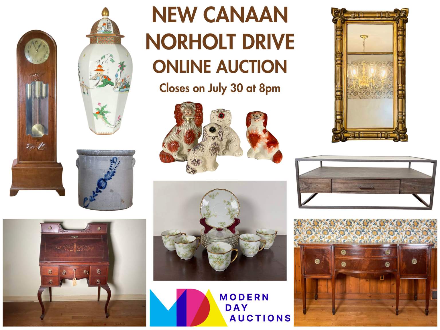 New Canaan Norholt Drive Online Auction